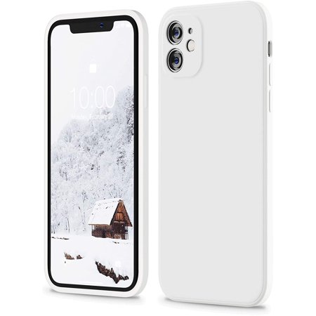 Ibaolea Square Silicone Case Compatible With Iphone 11 Case 6 1 Inches Square Edges Liquid Silicone Phone Case Individual Protection For Each Lens For Iphone 11 Lilac Purple White Walmart Canada