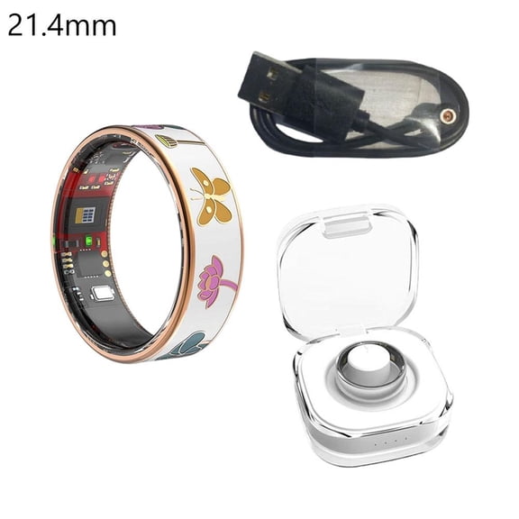 IFRINID Smart Fitness Bracelet with Activity Tracking, Sleep Monitoring, Bluetooth Remote Camera Control and Rechargeable Design, White