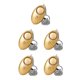 thumbnail image 3 of Sidaley Alarma Llavero de seguridad personal con sonido de 140 dB color dorado, 3 of 6