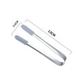 thumbnail image 7 of Cheers.US 3 Pcs Sugar Tongs Ice Tongs Stainless Steel Mini Serving Tongs Appetizers Tongs Small Kitchen Tongs for Tea and Coffee Party, Appetizers, Desserts, Tea Party Coffee Bar, 7 of 7