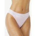thumbnail image 2 of Joyspun Women's Modal and Lace Thong Panties, 3-Pack, Sizes S to 3XL, 2 of 3