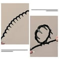 thumbnail image 5 of Retro High Skull Pearl Headband, Vintage High Cranium Hairband with Anti- Teeth, Elegant Beaded Head Band for Women's Fashion & Daily Wear, Fashion Hair Accessories,Navy, 5 of 7
