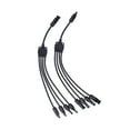 2024 Solar Panel Connector 4 Branch Y Type Parallel Connector Solar Panel Extension Cable PV
