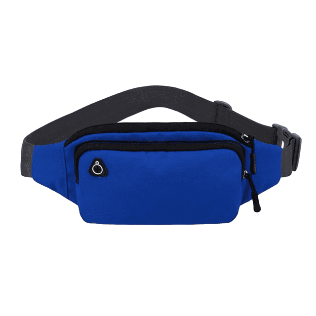Cangurera Riñonera MALUBERO Deportes Gym Correr Color Azul