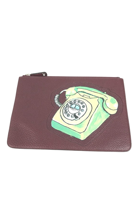 Pre-Owned Fendi 7N0078 Pouch pouch Cluch Bag Clutch bag BrownBased