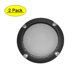 thumbnail image 1 of Cubierta de rejilla para altavoz Uxcell de 2 pulgadas, círculo decorativo de malla, protector de subwoofer negro, paquete de 2, 1 of 5