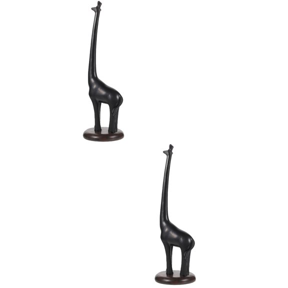 unbranded 2pcs Kitchen Tissue Roll Stand Toilet Paper Holder Standing Toilet Paper Rack Creative Paper Stand