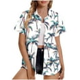 thumbnail image 2 of Womens Short Sleeve T Shirts Loose Fit Womens Tops Summer Cotton Printed Shirts Tee Shirts, 2 of 5