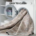 thumbnail image 7 of SIXHOME 8'x10' Rugs for Living Room Washable Distressed Soft Floor Carpet Vintage Non Shedding Accent Rug Non Slip for Bedroom Indoor Decor Taupe, 7 of 7