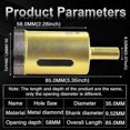 thumbnail image 2 of 35mm diameter for diameter diamond hole, 35mm diameter for glass, ceramic, porcelain, tile, marble and granite (35mm diameter), 2 of 5