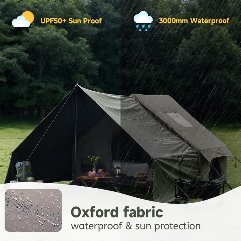 Pakicetus 6.3㎡サイズ　インフレータブルテント PAKICETUS Inflatable SUV Tailgate Tent, 6.3 Sq.M Main Shelter With