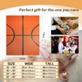 thumbnail image 6 of Basketball Blanket Basketball Gifts for Boys Girls Warm Cozy Flannel Basketball Throw Blanket for Kids Adults Basketball Lovers for Couch Bed 80"x60", 6 of 6