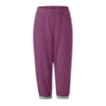 thumbnail image 4 of LEKODE Sweat Pants and Hoodie Set Women Matching Sweat Set Two Piece Tracksuit for Women Sets for Women Sets 2 Piece Outfits Shirt Pants Streetwear Home Sets Two Piece Sets for Women Dressy Purple S, 4 of 6