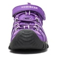 thumbnail image 4 of Sandalias deportivas HOBIBEAR para niñas, exteriores, punta cerrada, morado/gris, 4 of 6