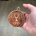 thumbnail image 4 of Best Boss Ever Celtic Tree of Life - Cedar Ornament, 4 of 4