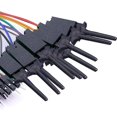 thumbnail image 2 of Luckyn 10PIN Hook Clip Line Kit,High Efficiency Logic Analyzer Cable Gripper Probe Test, 2 of 9