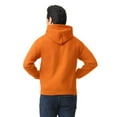 thumbnail image 4 of Gildan - High Visibility Safety Hooded Sweatshirt | Heavy Blend Adult Fleece Sweater, Seamless Body with Pouch Pocket, Pack-3, Size 3XL, 4 of 6