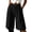 Black, variant on Fsgntruao Womens High Waisted Bermuda Shorts Wide Leg Pleated Dressy Shorts For Women Casual Tailored Suit Shorts With Pockets Business Work Office Shorts