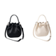 thumbnail image 1 of Bolso Hombro para Mujer Tipo Cubo PU Hobo Elegante Con Cordón Gran Capacidad (), 1 of 7