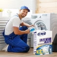 thumbnail image 1 of Limpiador automático de tambor para lavadoras | Detergente desincrustante | Quitamanchas de penetración profunda | Fórmula ecológica y no tóxica | Limpieza fácil sin desmontaje para el mantenimie, 1 of 5