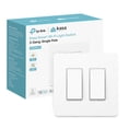 thumbnail image 1 of Smart Switch Kasa HS200-2 de 2 elementos, unipolar, cable neutro, 1 of 8
