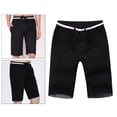 thumbnail image 4 of Pantalones Cortos Transpirables para re Pantalones de con Cordón de Verano para re Pantalones Cortos de Playa de Gran Tamaño para Negro 4XL Soledad Pantalones de playa, 4 of 9