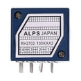 thumbnail image 3 of Potentiometer RH2702 8 Pin Serrated Split Shaft 6MM Precision 27-type A100K 100K, 3 of 7
