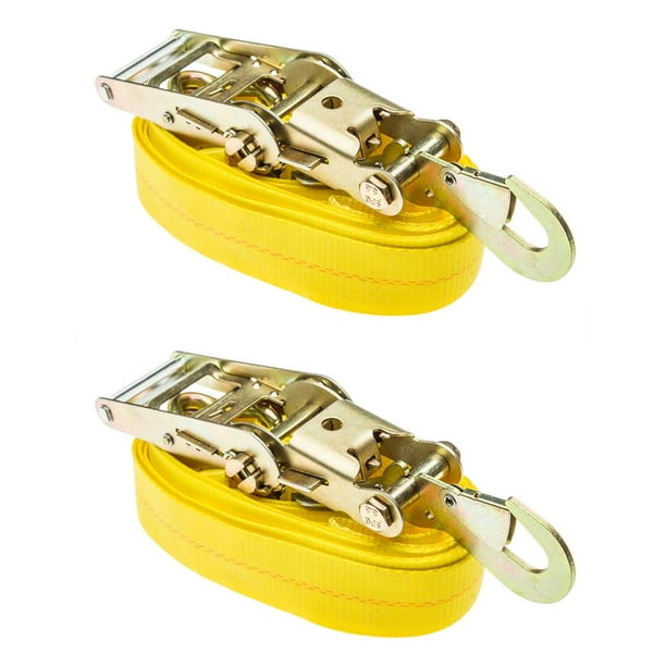 2 Pack Auto Hauler 16 Tire Wheel Bonnet Cam Adjustable Tie Down Strap Walmart Com