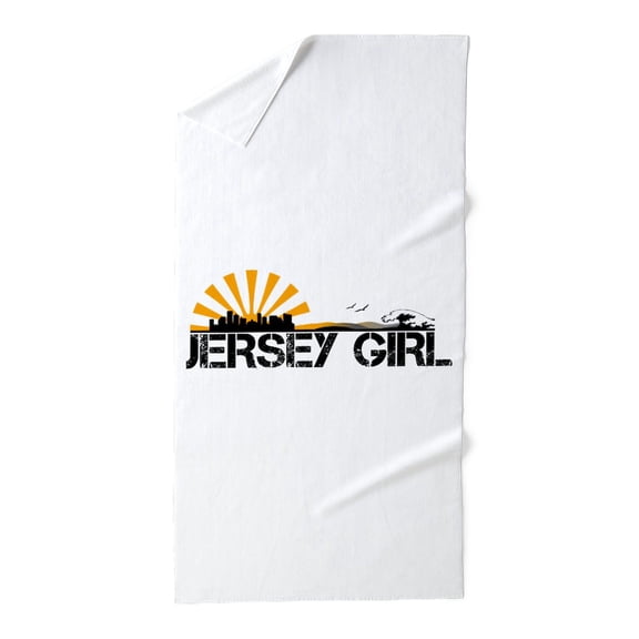 CafePress - Jersey Girl - Large Beach Towel, Soft 30"x60" Towel with Unique Design