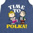 thumbnail image 3 of Peanuts - Time To Polka - Toddler & Youth Girls A-line Dress, 3 of 6