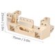 thumbnail image 4 of Brass Front Bumper Mount, Exquisite Workmanship 25mm Width Front Servo Mount Novel Appearance For Traxxas RC Car ANGGREK Otros, 4 of 8