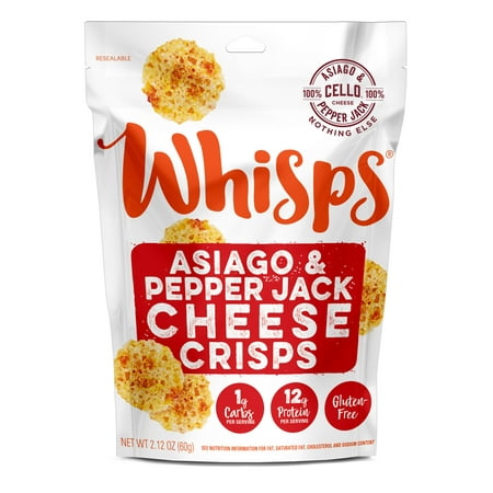 UPC 088231415244 product image for Whisps Asiago Pepper Jack Cheese Crisps, 2.12oz | upcitemdb.com