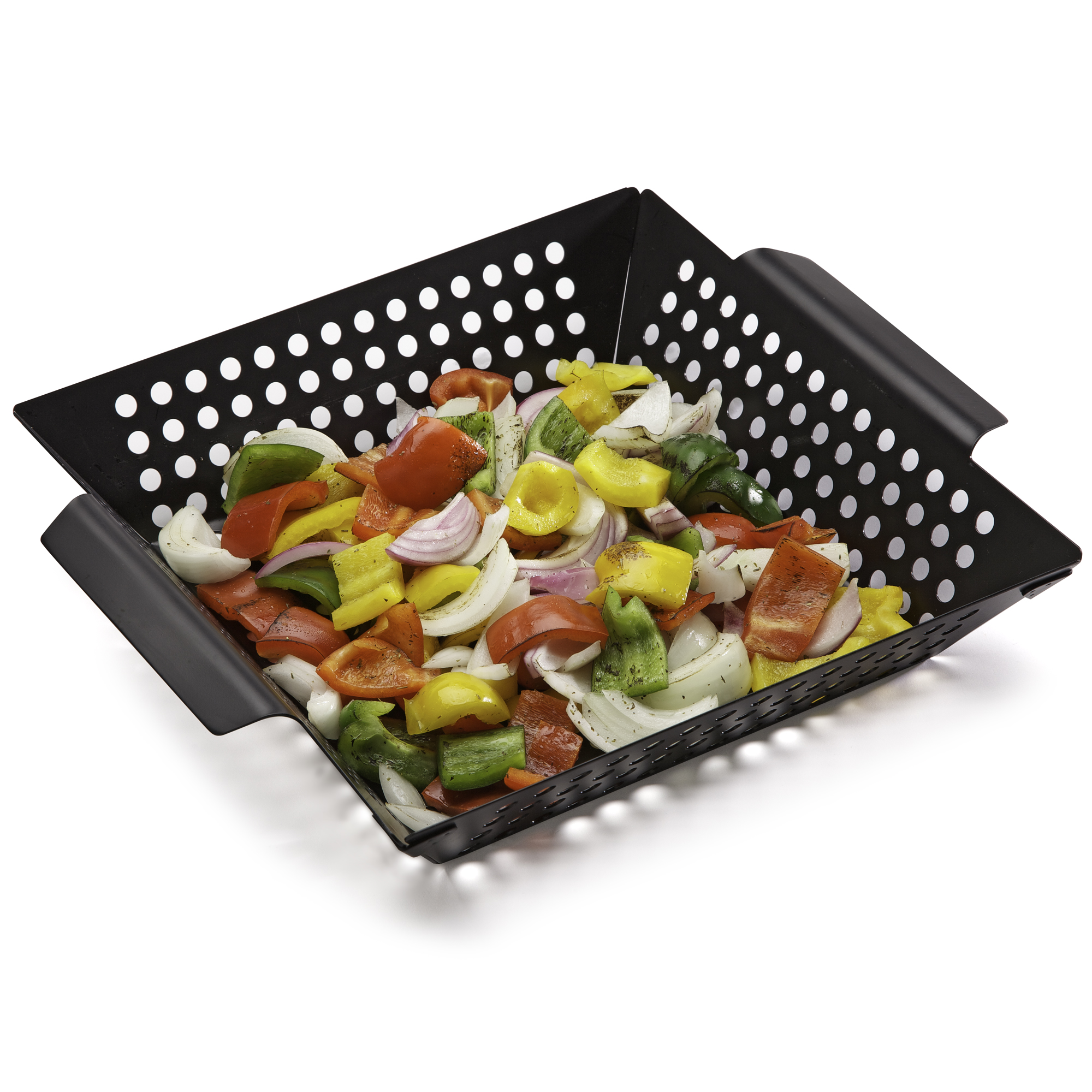 Cuisinart® Non-Stick Grill Wok - 11 Inch x 11 Inch, Grilling Basket, Perfect for Seafood and Vegetables - image 2 of 3