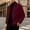 Red, variant on Liuinsasek Men's Casual Jacket Solid-Color Lined Long-Sleeve Zip-Up Jacket Simple and Versatile for Fall/Winter Fashion Outfits