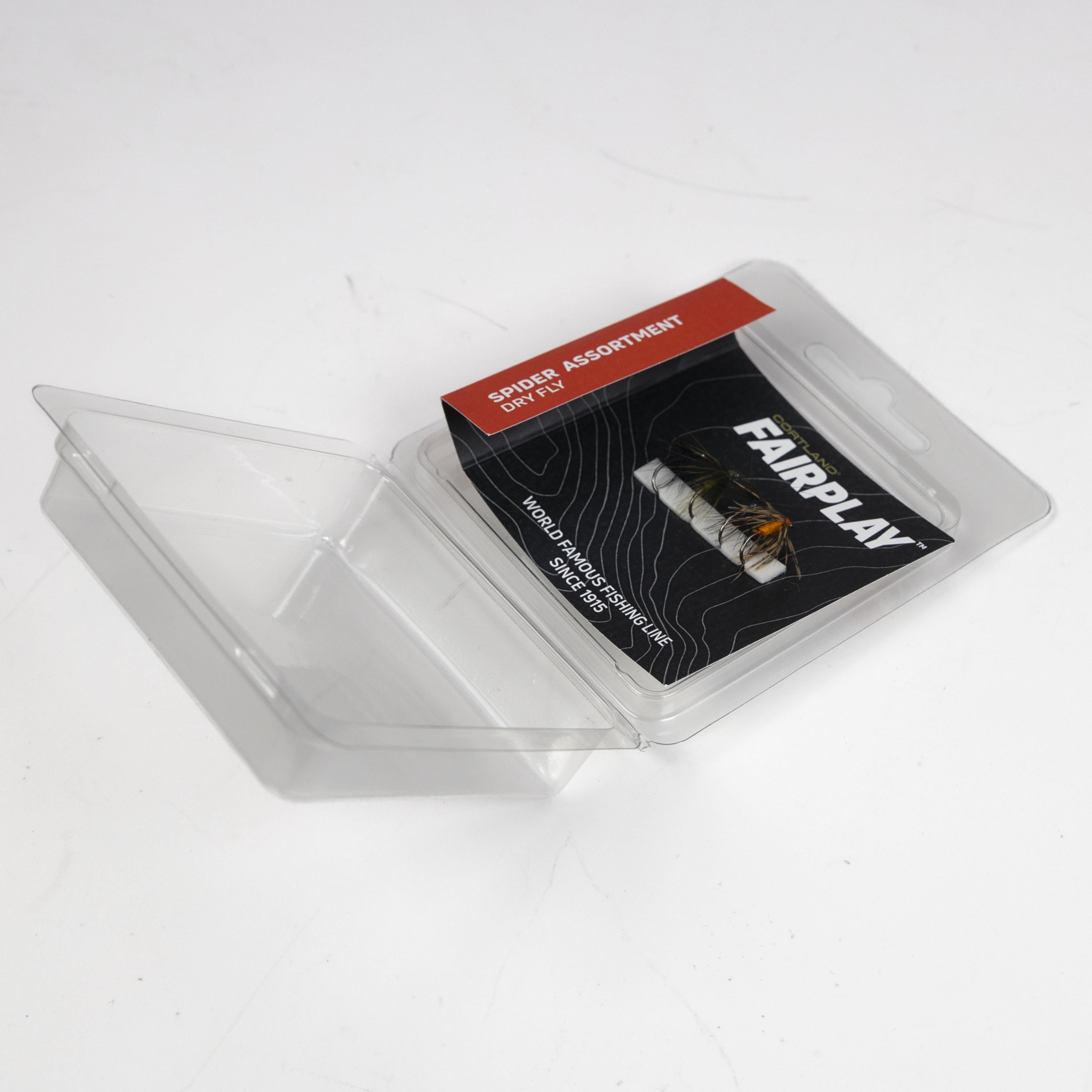 Cortland Fairplay Spider Assortment 4 Pack