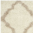 thumbnail image 6 of SAFAVIEH Dallas Logan Geometric Shag Area Rug, Ivory/Beige, 4' x 6', 6 of 8
