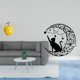 thumbnail image 2 of Escultura de fruta de y gato de metal para pared, fusión de frutas geométricas y , adorno de mesa coleccionable para decoración de, 2 of 8