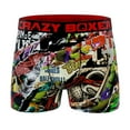 thumbnail image 2 of CRAZYBOXER Men's Underwear Ninja Turtles Comfortable Non-slip waistband Boxer Brief Stretch (3 PACK), 2 of 7