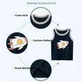 thumbnail image 3 of CHOYURME CHONYURM Toddler Boys Cotton Sleeveless Tank Tops,Pack of 3, 3 of 7