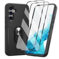 thumbnail image 1 of Aggxpf Samsung Galaxy A54 5G Phone Case with Screen Protector 2 Pack, Heavy Duty Rugged Shockproof Phone Cover, Black, 1 of 4
