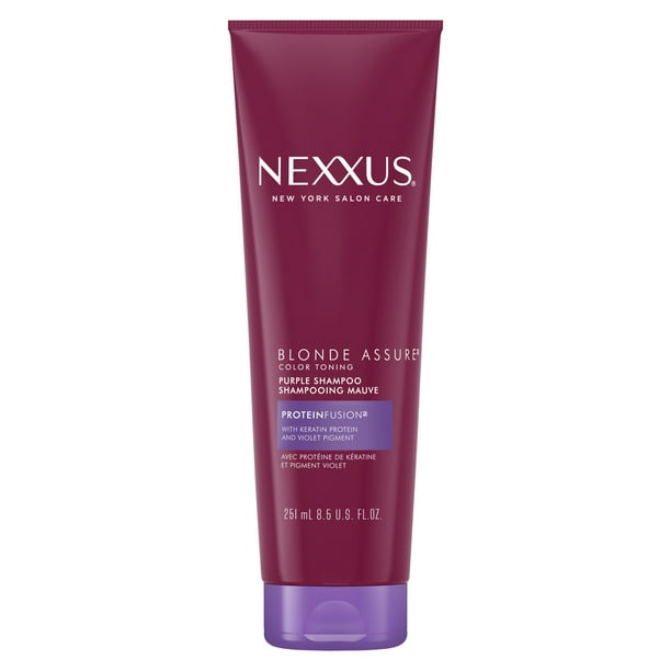 Nexxus Blonde Assure Shampoo for Color Treated or Natural Blondes 8.5