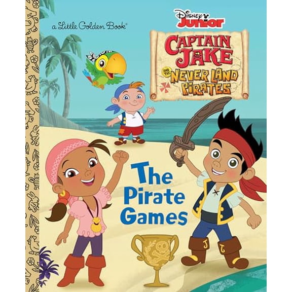 Pre-Owned The Pirate Games (Little Golden Books) Paperback