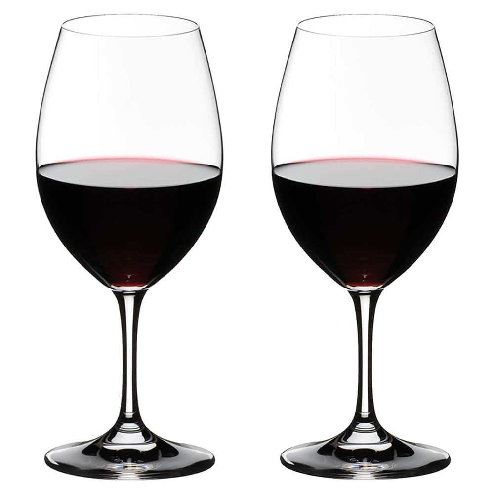 Riedel Overture Crystal Dishwasher Safe Red Wine Glass, 12.35 Ounce (2
