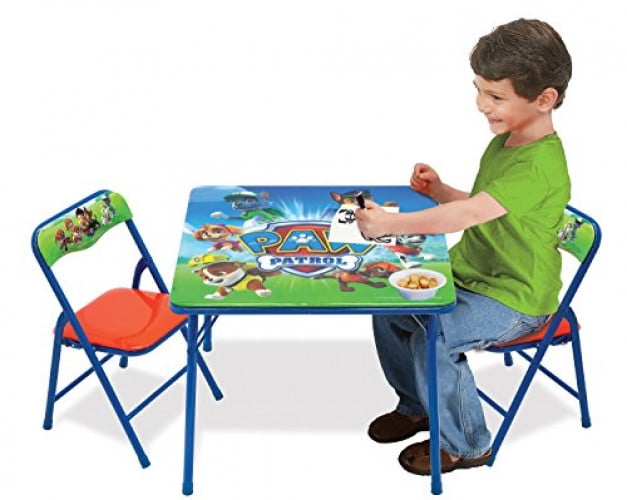 Sambro PWP9-Y17-4144-1 Paw Patrol Girls Sit and Colour Table and Chair Set Multi