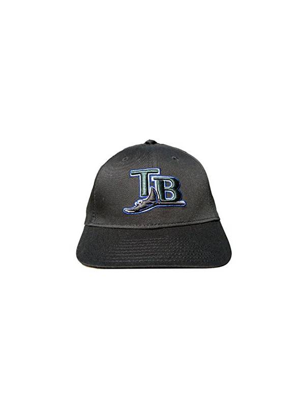 black tampa bay rays hat