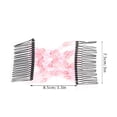 thumbnail image 4 of Stretchy Comb, Comb Clip Girl  Stretchy Comb Slide Stretchy  Easy  For Woemn For All Hair Types For Girl For Hair Style, 4 of 8