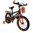 thumbnail image 4 of Bicicleta Infantil Deportiva Niños R-16 Ruedas Entrenamiento Color Naranja Tamaño Del Cuadro 16, 4 of 4