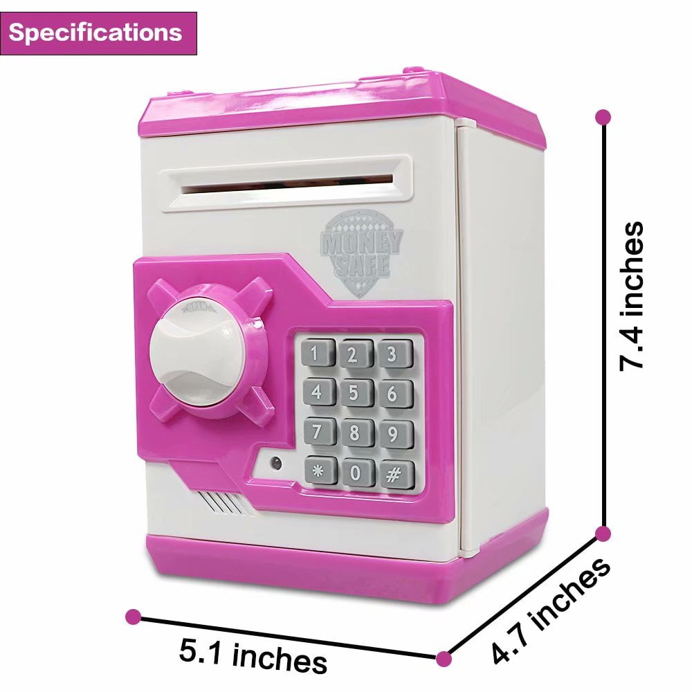 Great Gift Toy for Kids Code Electronic Piggy Banks Mini ATM Electronic