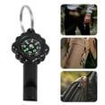 thumbnail image 4 of Shisuyan Keychain Whistle Pendant Compass Survival Gear For Outdoor Adventure Compact And Easy To Carry, 4 of 8