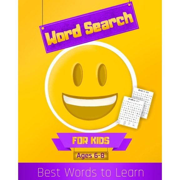Word Search, For Kids, Ages 6-8: Contains words that make up 80 percent of vocabulary ("High Frequency Words") for kids , (Paperback)
